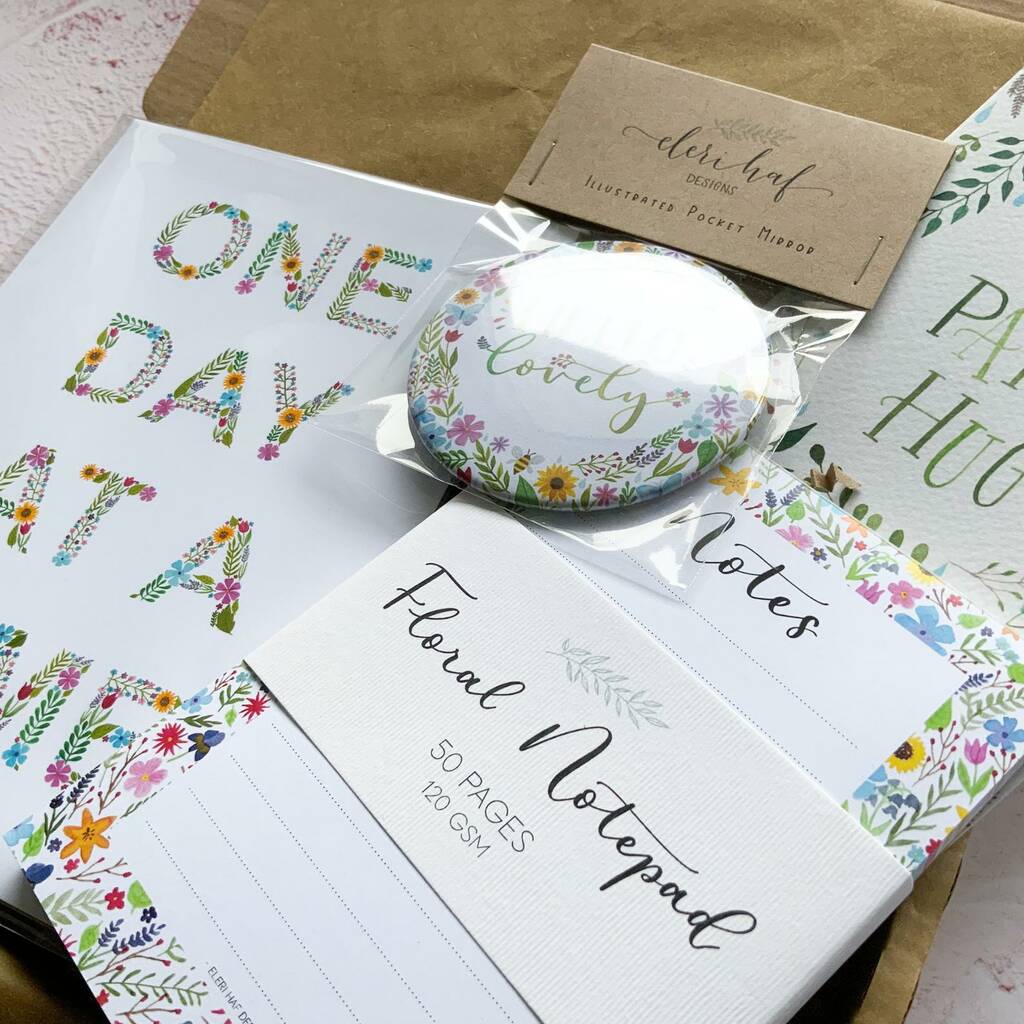 Hug In A Box, Direct To Recipient Gift Set By Eleri Haf Designs