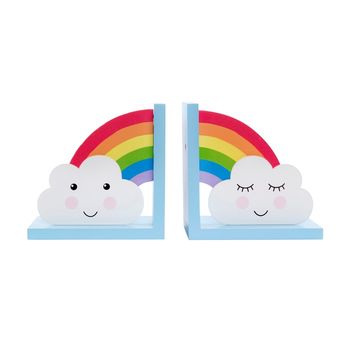 Rainbow And Cloud Children's Bookends, 4 of 6