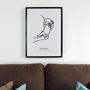 'The Big Love' Personalised Scale Premature Baby Print, thumbnail 4 of 4