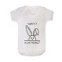 Personalised 'Babies First Easter' Baby Grow, thumbnail 4 of 6