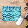 Personalised Iridescent Clouds Mouse Mat, thumbnail 1 of 5