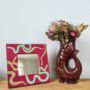 Medusa: Decorative Hand Painted Snake Mini Mirror, thumbnail 1 of 3