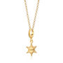 18ct Gold Sheriff's Badge Charm Necklace, thumbnail 2 of 5