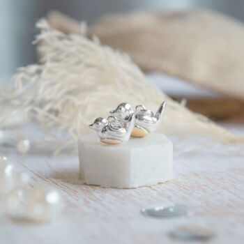 Seed Slider Bracelet With Baby Robin, 3 of 6
