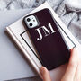 Black And White Personalised Phone Case, thumbnail 1 of 9