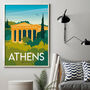 Athens Art Print, thumbnail 4 of 4