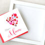 Personalised Vintage Button Mother's Day Card, thumbnail 3 of 4