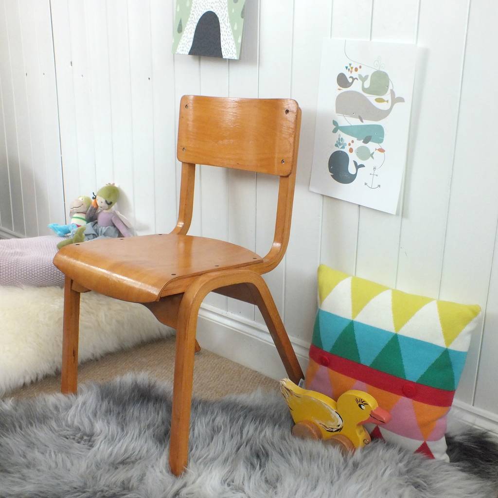 Vintage Childrens Chair By Magpie Living