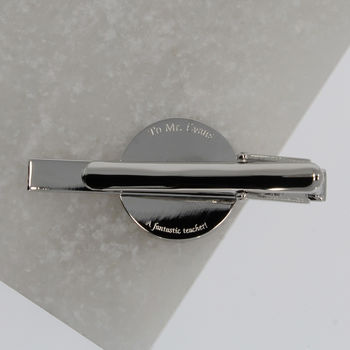 Personalised 1928 To 1967 Sixpence Tie Slide, 6 of 9