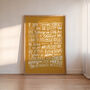 Take A Chance On Me, Abba Lyrics Print, Disco Print, thumbnail 2 of 12