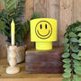 Sunshine Yellow Smiley Face Rechargeable Glow Lamp, thumbnail 7 of 7