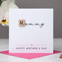 Personalised Mummy Scrabble Card, thumbnail 1 of 5