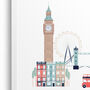 Personalised London City Print, thumbnail 5 of 6