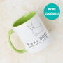 Best Dog Dad Illustration Breed Mug, thumbnail 1 of 9