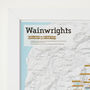 Scratch Off Wainwright Hill Bagging Print, thumbnail 5 of 6