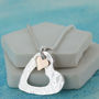 Personalised Rose Gold Heart Pendant, thumbnail 2 of 12