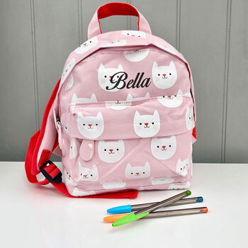 Little Girls Personalised Backpack, 4 of 12