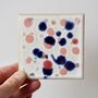 Hand Glazed Ceramic Splatter Tiles, thumbnail 1 of 8