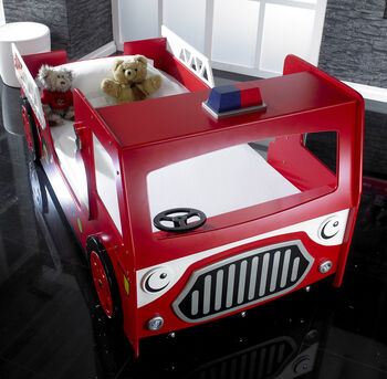 Children's Fire Engine Bed, 2 of 4