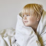 Grey Starry Sky Duvet Set In Cot Bed And Single, thumbnail 2 of 3