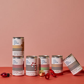 'Festive Six Pack' Of Christmas Cocktails In Cans, 11 of 12