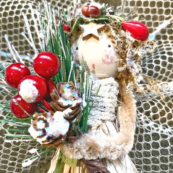 Christmas Tree Topper Fairy Decoration, 8 of 9