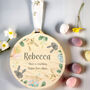 Personalised Easter Bunny Wooden Decoration, thumbnail 3 of 5