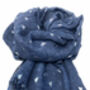 Bee Print Foil Scarf, thumbnail 7 of 10