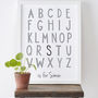 Personalised Alphabet Child's Print, thumbnail 2 of 4