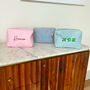 Personalised Stripe Make Up Bag, thumbnail 6 of 9