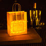 Personalised Happy Birthday Lantern Bag Name, thumbnail 1 of 4