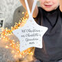 First Christmas As A Grandmother Star Decoration, thumbnail 1 of 6