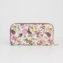 Floral Engravings Large Zip Purse, thumbnail 3 of 5