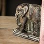 Metal Elephant Bookends, thumbnail 4 of 6