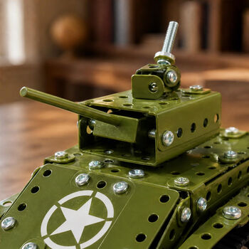 Make Your Own Sherman Tank Metal Construction Set, 4 of 7