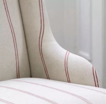 Margot Chair In Ticking Stripe, 5 of 7