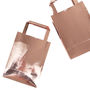 Rose Gold Foiled Party Celebration Party Bags, thumbnail 2 of 3