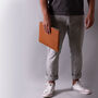 Slim Leather Macbook Sleeve Case, thumbnail 6 of 12