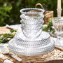 12 Piece Bella Perle Glass Beaded Dinner Set, thumbnail 1 of 4