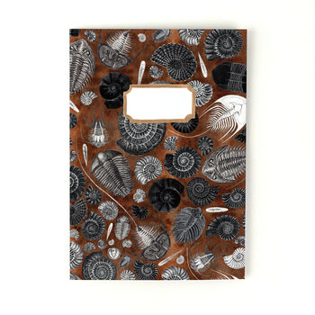 Ammonoidea Fossil Print A5 Journal, 5 of 10