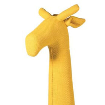 Large Knitted Yellow Giraffe Stool, 2 of 2