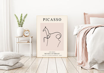 Picasso Horse Exhibition Print, 2 of 4