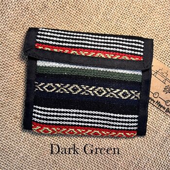 Handmade Boho Cotton Surfer Wallet, 6 of 12