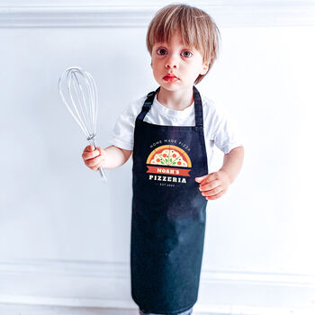 Personalised Daddy And Me Pizza Apron Set, 4 of 7