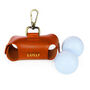 Personalised Tan Leather Golf Ball Caddy, thumbnail 5 of 10