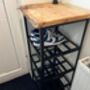 Handcrafted Shoe Rack With Spalted Beech Shelf, thumbnail 10 of 10