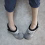 Kay Grey Pink Aztec Women's Slippers/Indoor Shoes, thumbnail 3 of 6