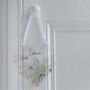 Personalised Wildflowers Frosted Earring Storage Hanger, thumbnail 3 of 7