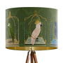 Parrot Swings Lampshade, On Gold, thumbnail 10 of 11