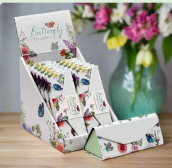 Foldable Glasses Case With A Butterfly Design, 2 of 4